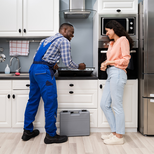 can you provide an estimate for cooktop repair before beginning any work in Sandy PA